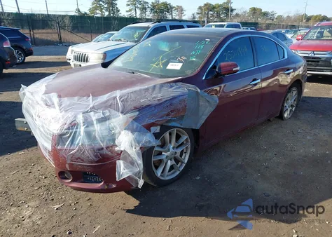 2010 Nissan Maxima 3.5 Sv from USA, damaged, VIN 1N4AA5AP4AC812997